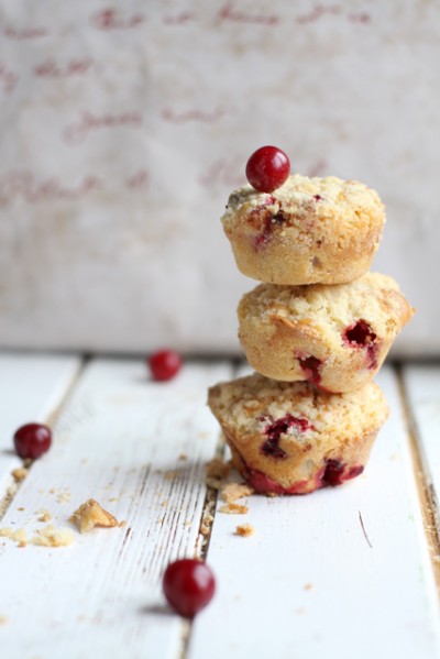 Żurawinowe Muffiny